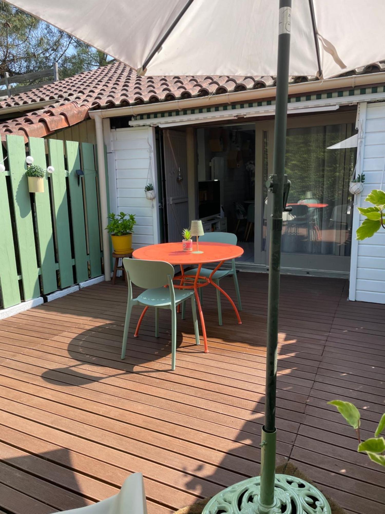 Jolie Maison Au Golf Lacanau Extérieur photo